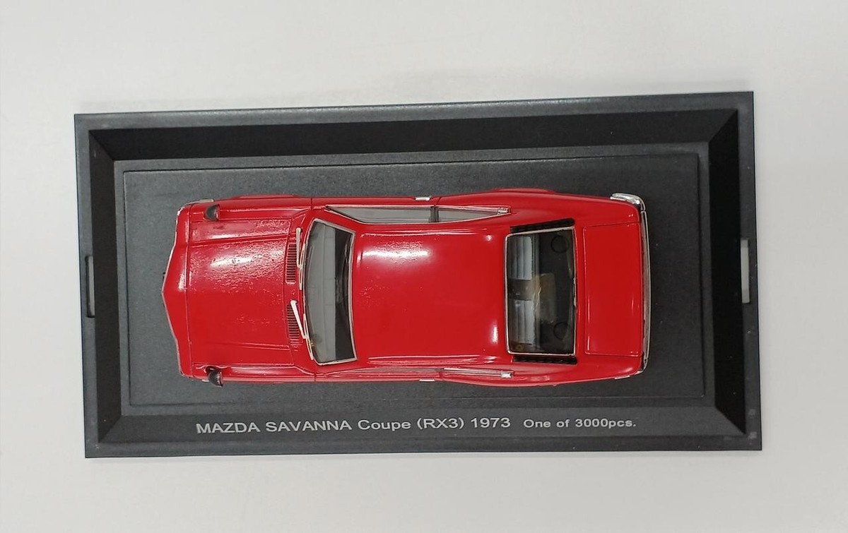 1/43 EBBRO Mazda Savanna Coupe RX3 1973 Red w/ Box From