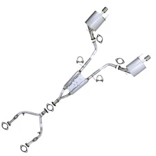 Stainless Steel Exhaust System Kit fits: 2011-2013 Infiniti M37 3.7L