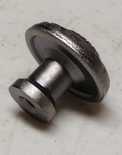 Richelieu 1" (25 mm) Zinn traditioneller Messing Schrank Knopf 11 Stück (HL-4) - Bild 3 von 3