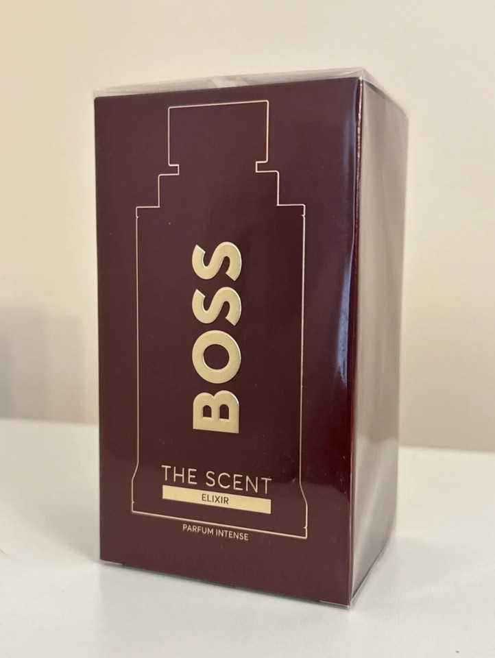 (2024) HUGO BOSS The Scent ELIXIR Parfum INTENSE 3.3oz/100ml Spray NEW
