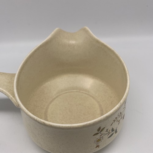 Lenox Temper-Ware Merriment Gravy Boat Vtg Fondue Floral Ovensafe Handle Dinner - Picture 6 of 9