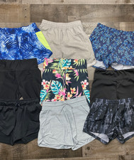 All In Motion Old Navy Girls Lot of 9 Size Large Athletic Shorts Spring/Summer