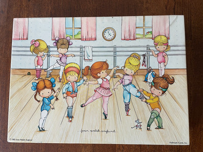 Springbok 'Ballet Class' Puzzle by Joan Walsh Anglund Hallmark VINTAGE 1983 EVPC