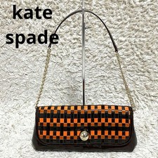 COACH Y2K kate spade Enamel One-Shoulder Bag Brown Women