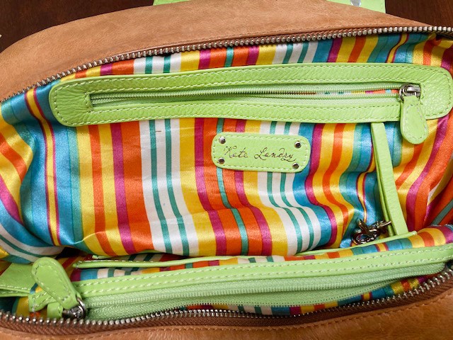 Kate Landry 100% Leather Rectangular Multi-Bag Sa… - image 5