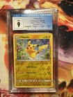 Pikachu Reverse Holo 19/68 Hidden Fates Pokemon Card tcg - CGC 9 Mint Subgrades