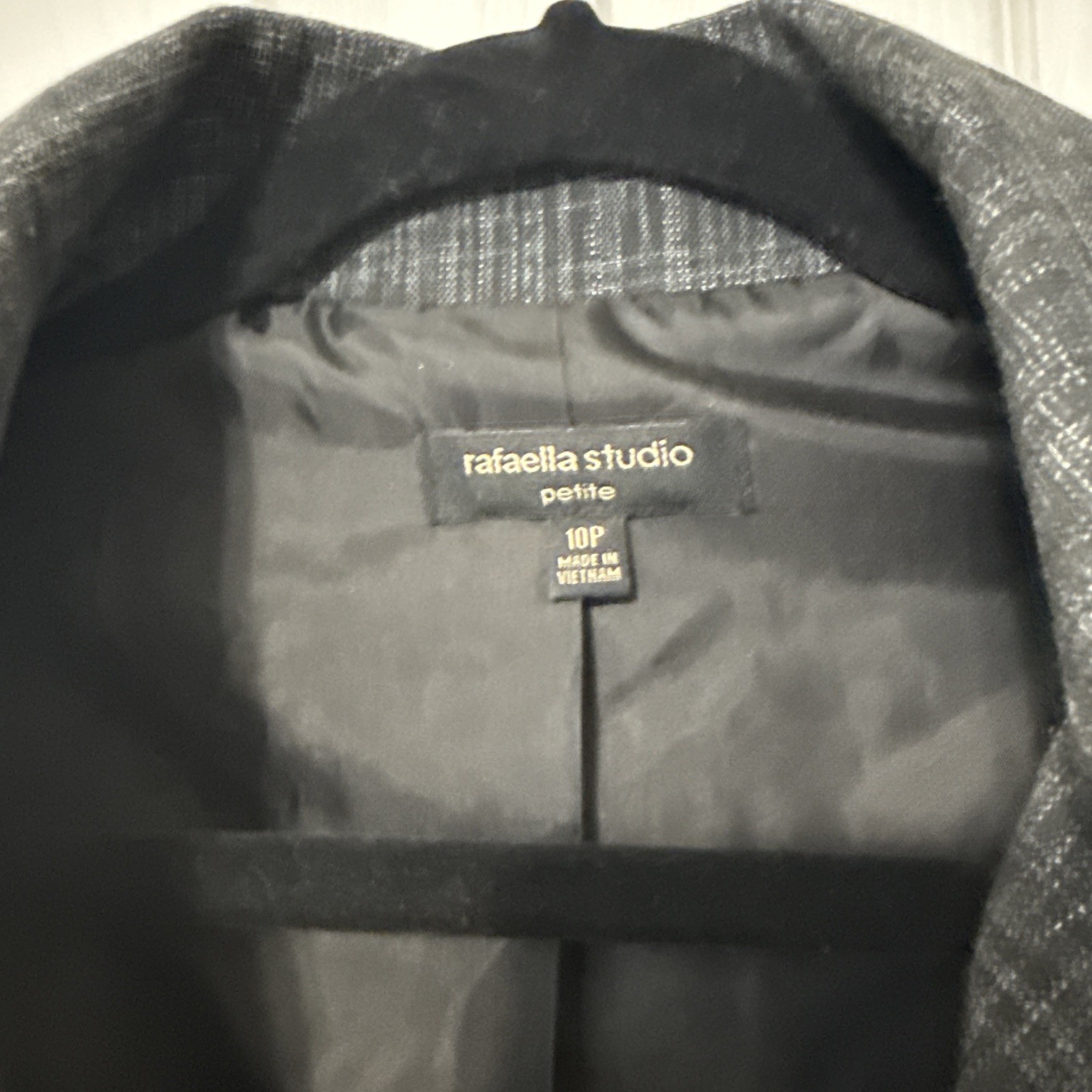 Crosshatch Pattern Career Jacket 10P - image 2