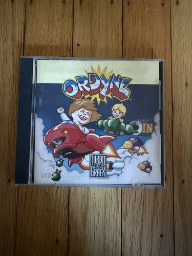 Ordyne TURBOGRAFX-16 1990 Game with case & Manual