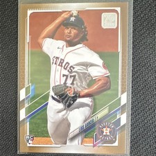 Topps 2021 Series Two Luis Garcia #547 Gold /2021 Rookie Houston Astros