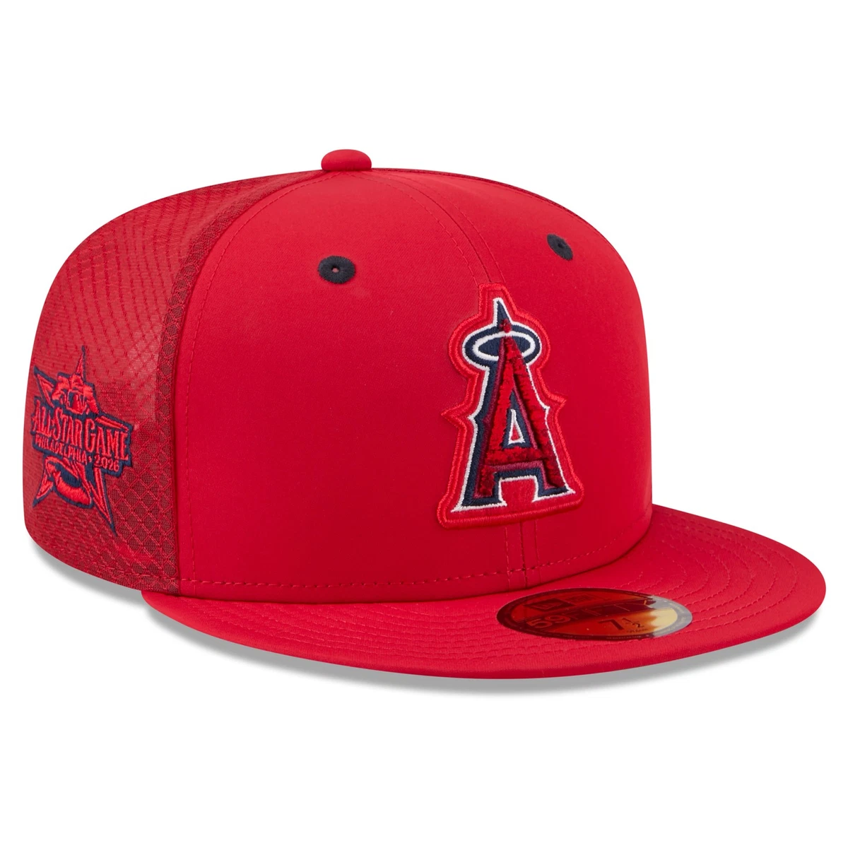 Red Los Angeles Angels MLB Fan Apparel & Souvenirs 7 3/8 Size for