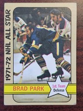 1972-73 Topps Brad Park #123 1st Team Defense New York Rangers NHL