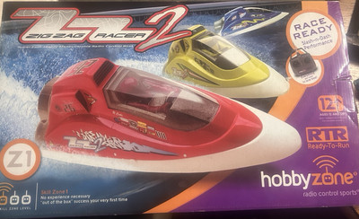 Hobby Zone Zig Zag Racer 2 Red Rc Boat unused with open box