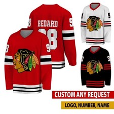 Personalized Chicago Blackhawks Hockey Shirt For Fan Gear Multicolor Youth/Adult