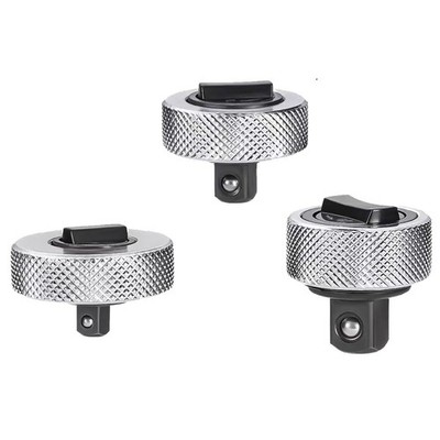 WINTOWIN 3PCS Reversible Thumbwheel Ratchet Wrench Set, Palm Silver 