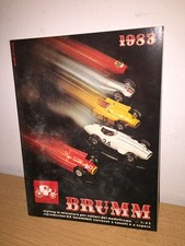 CATALOGO Giocattoli BRUMM Automodelli 1:43 del 1983 Vintage
