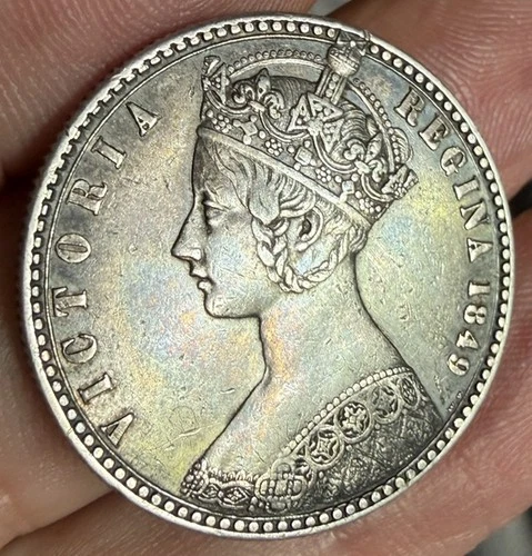 Photo of a 1849 Victoria Florin from an eBay listing that sold on Jul 5, 2026