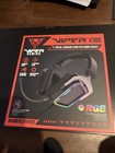 Viper Gaming V380 RGB 7.1 Surround Sound Gaming Headset w/ Mic – Brand New