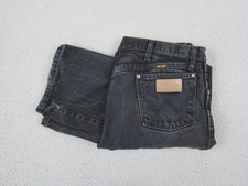 Wrangler Jeans Adult W36 L30 Black Cowboy Cut Original Fit Mens Classic