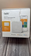 Tado Starter Kit V3+ Wireless Smart Thermostat with Hot Water Control White