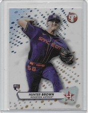 2023 Topps Pristine Refractor Hunter Brown Astros P MLB RC #283