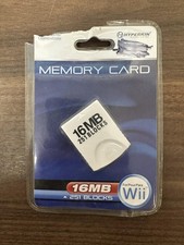 Hyperkin 16 MB 251 Blocks Memory Card For Nintendo Wii Mint 1E