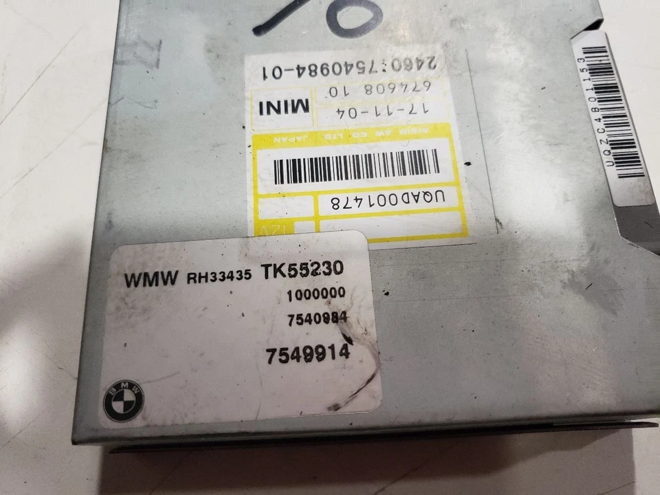 Módulo de control de transmisión TCU - 2005 Mini Cooper S R52 Conv automático 1,6 L - OEM Foto 3 de 4