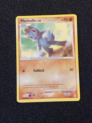 Machollo DP Trainer Kit 5/11 NM Pokemon German