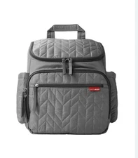 Skip Hop Forma Diaper Bag Backpack - Gray