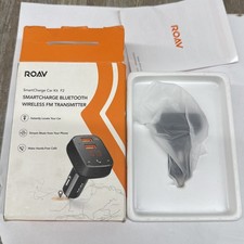 Anker Roav F2 Bluetooth Wireless FM Transmitter  Charger NEW OPEN BOX