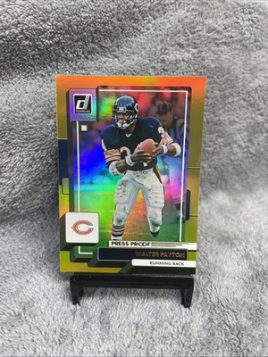 #ad #ad 2022 Donruss Walter Payton #84 Premium Press Proof Chicago Bears $3.99
