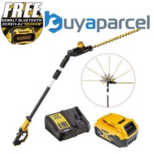 Dewalt DCMPH566P1 18v XR Brushless Pole Hedge Trimmer 55cm Long Reach 3.35m 5ah