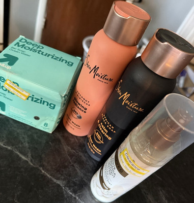 SheaMoisture, up & up, Loved Bar Soap, Body Lotion, Micellar Water Lot