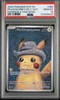 2023 POKEMON SVP EN-SV BLACK STAR PROMO #085 PIKACHU WITH GREY FELT HAT PSA 10
