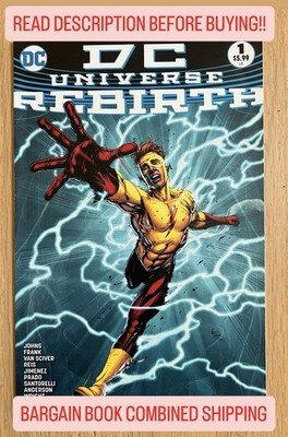BARGAIN COMICS ($5 MIN PURCHASE)  DC Universe Rebirth #1 2016 3rd Printing