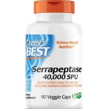 Doctor's Best Serrapeptase 90 Veg Caps