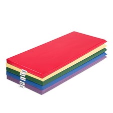 5-Piece Kids Rest Nap Mat Set Rainbow Toddler Floor Mats Waterproof PU