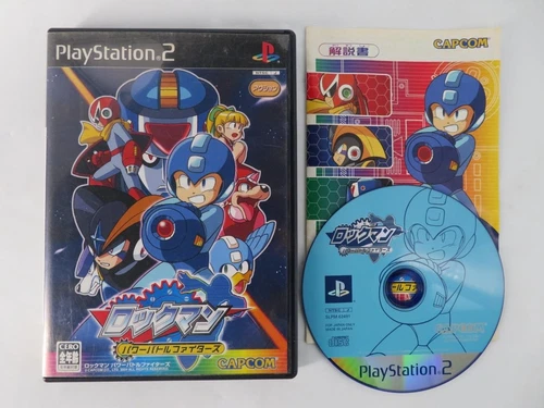 JAPAN Rockman The Power Battle Fighters Mega Man PS2 (Sony PlayStation 2) WORKS