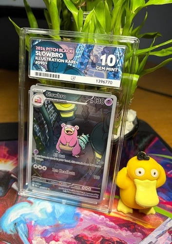 Pokemon Slowbro IR 090/084 Pitch Black ACE GEM MINT