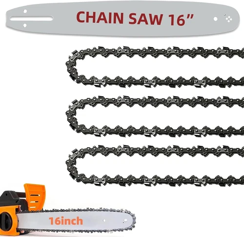 16 Inch Bar and Chain Combo, 16-Inch Replacement Chainsaw 16 inches 