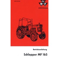 Massey Ferguson MF165 4212 M4 4-Zylinder 4-Takt Dieselmotor Gebrauchsanleitung