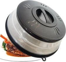 Microwave Splatter Cover Vented for Food, Microwave Plate Cover Splatter Guard &