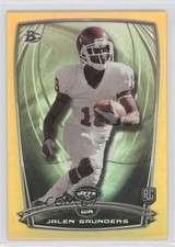 2014 Bowman Rookies Gold Foil 138/399 Jalen Saunders #16 0b3