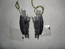 Spur N Minitrix jeweils  1 Weichenpaar, mit 2 Weichenlaternen