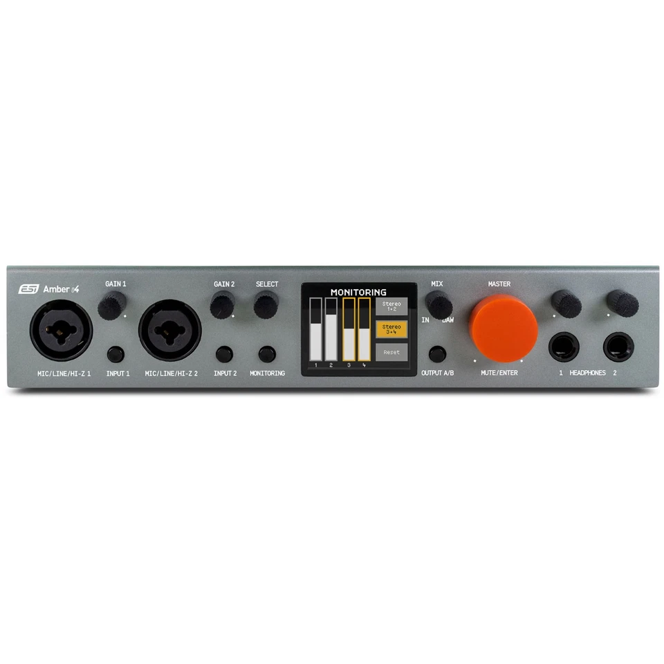 ESI Amber i4 4x4-Kanal USB Audio-Interface mit keepdrum Kopfhörer - Bild 3 von 4