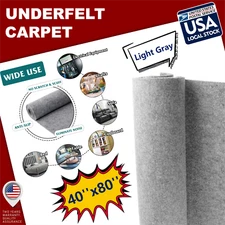 2㎡ 2MM Light-gray Non-Woven Fabric for Carpet Home,RV Boat Truck&Car Trunk Liner
