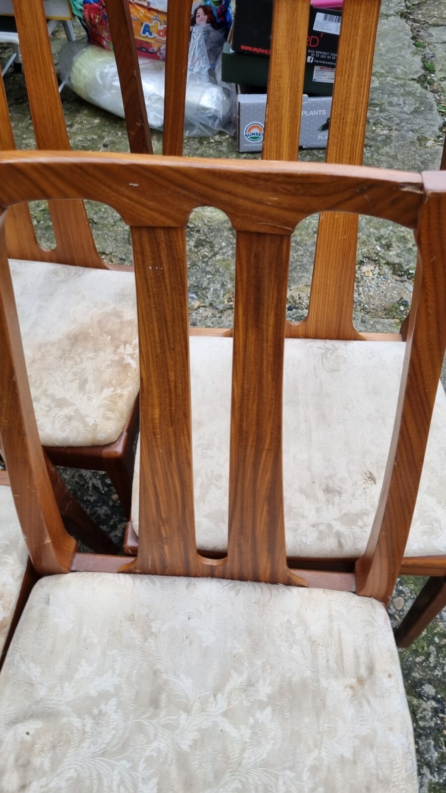 Set Of 4 G Plan Dining Chairs eBay