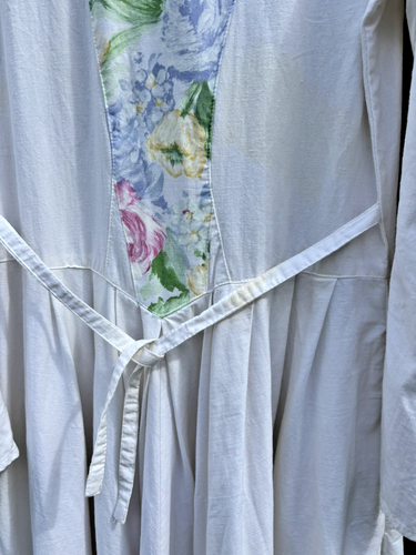 MENU Vintage 80's Cotton Dress ~ Cottagecore Prairie Tapestry Western Peasant - Picture 16 of 17