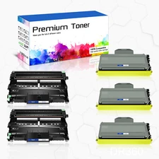 TN360 Toner Cartridge & DR360 Drum Unit For Brother MFC-7440N MFC-7840W HL-2170W