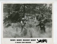 Mary, Mary, Bloody Mary-John Carradine-David Young-8x10-B&W-Promo-Still