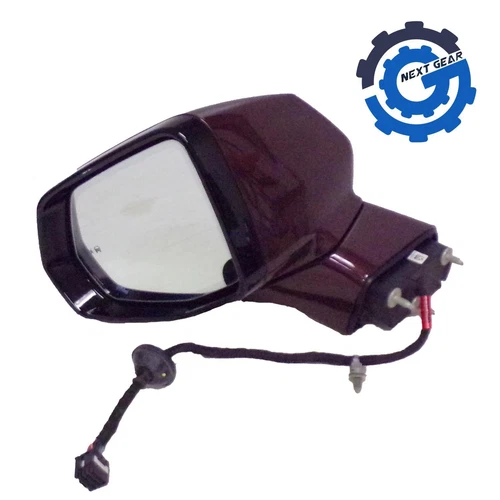 OEM GM Left Side Mirror Garnet Metallic 14 Pin 2019-2023 Cadillac XT4 84945588